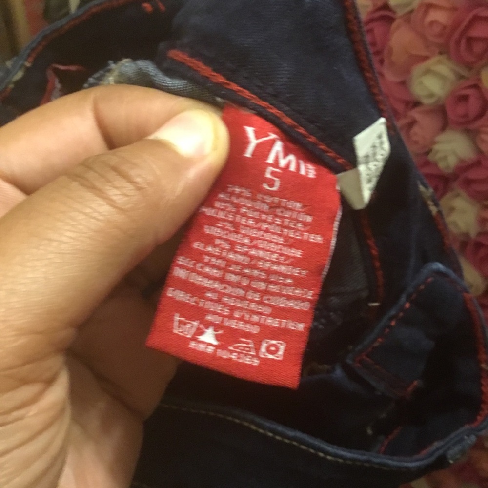 YMI Slim- Her High waisted Dark Wash Skinny Jeans 5 - Picture 7 of 10